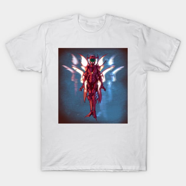 Magitek Armored Suit Terra Branford Variant T-Shirt by Archonyto